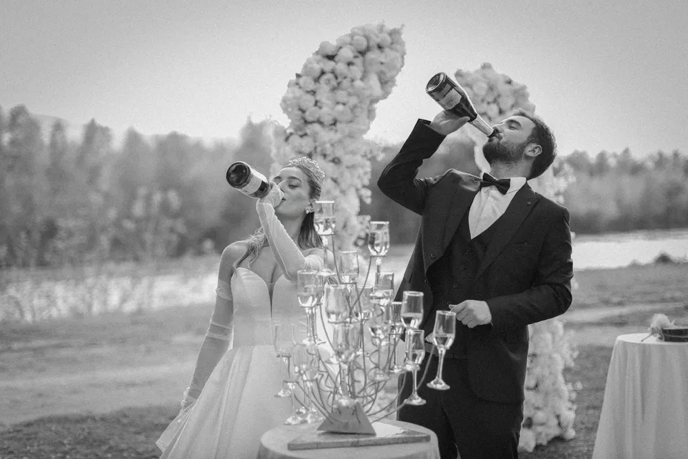 A toast to forever